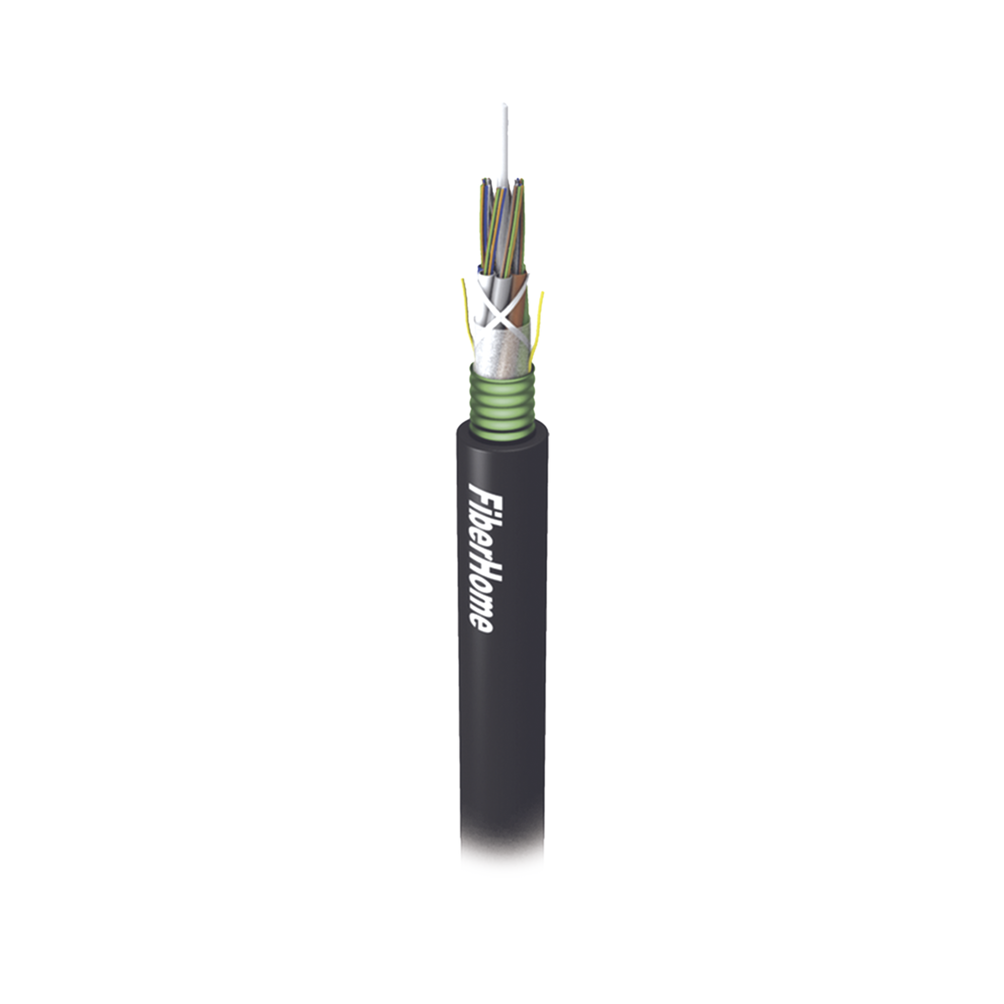 Kilómetro de Fibra Óptica para Exterior G.652D, Armada, Monomodo de 6 Hilos, Loose Tube, Forro Negro (Para Instalación en Ducto/Subterráneo) Kilómetro de Fibra Óptica para Exterior G.652D, Armada, Monomodo de 6 Hilos, Loose Tube, Forro Negro (Para Instalación en Ducto/Subterráneo)